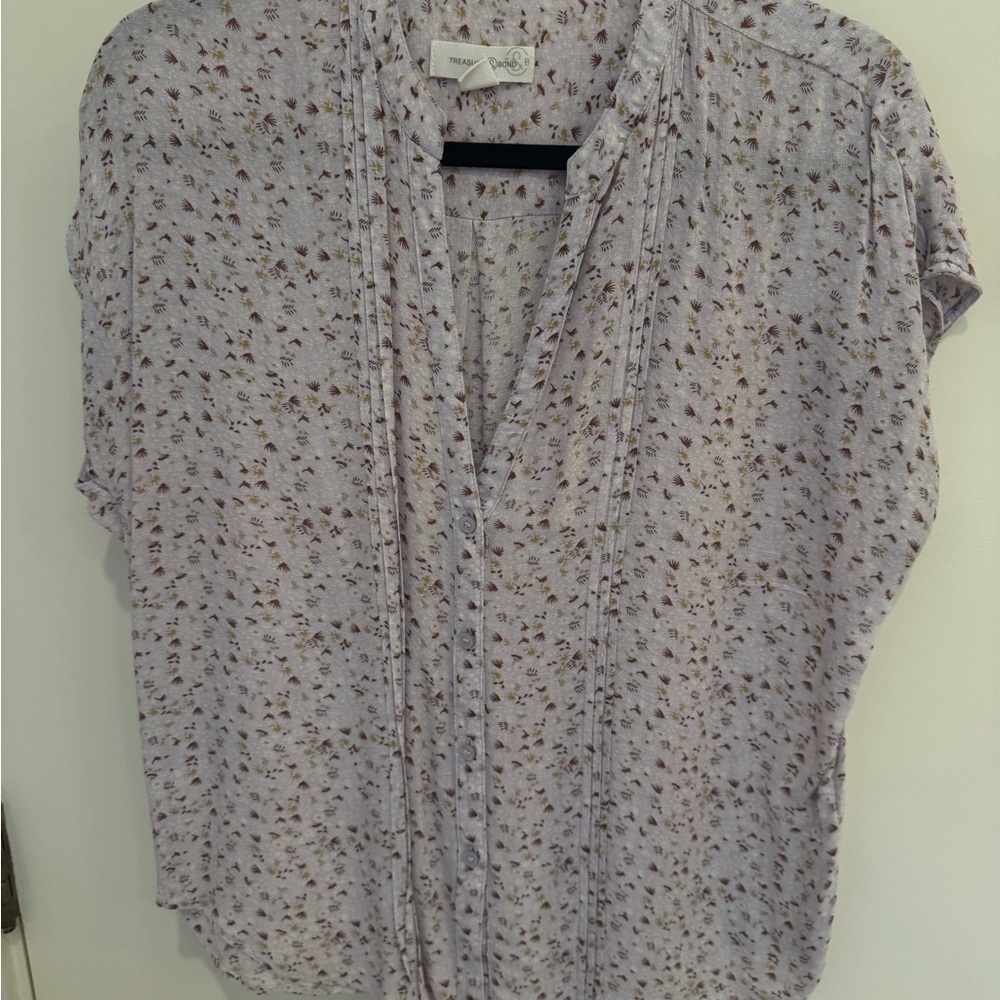 Treasure & Bond Floral Print Women's Top